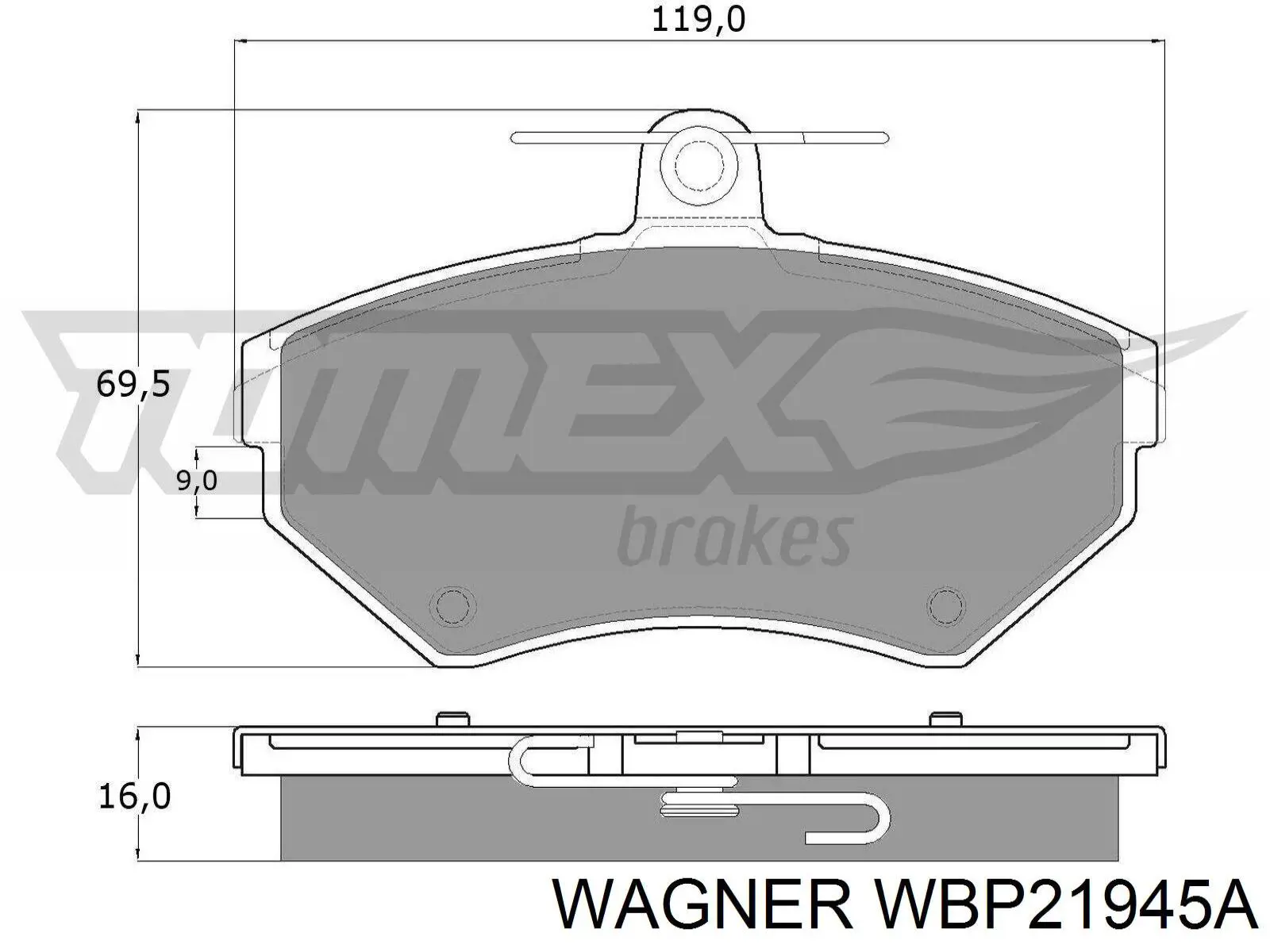 Pastillas de freno delanteras Seat Ibiza 2 6K1