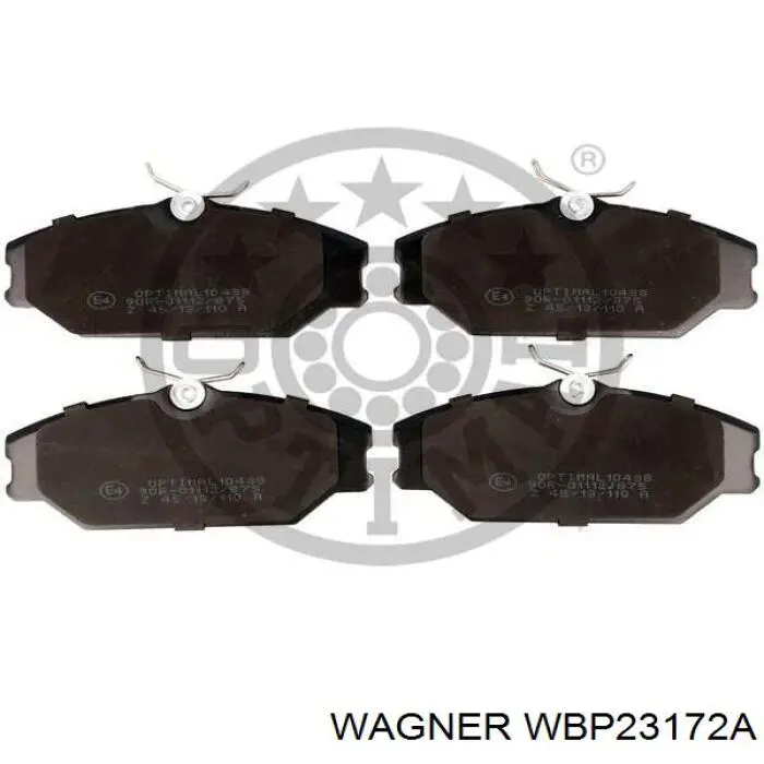 Pastillas de freno delanteras Renault Laguna 1 B56, 556