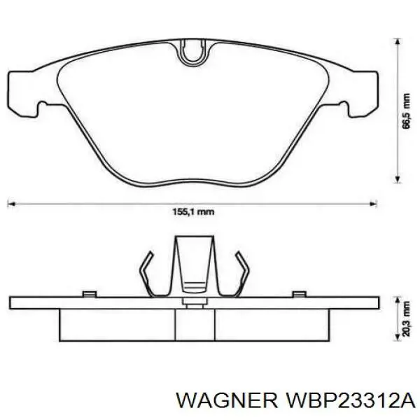 Pastillas de freno delanteras BMW 3 E90