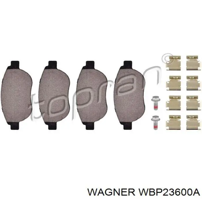 Pastillas de freno delanteras Citroen C3 1 FC