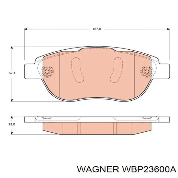 Pastillas de freno delanteras Citroen C3 1 FC