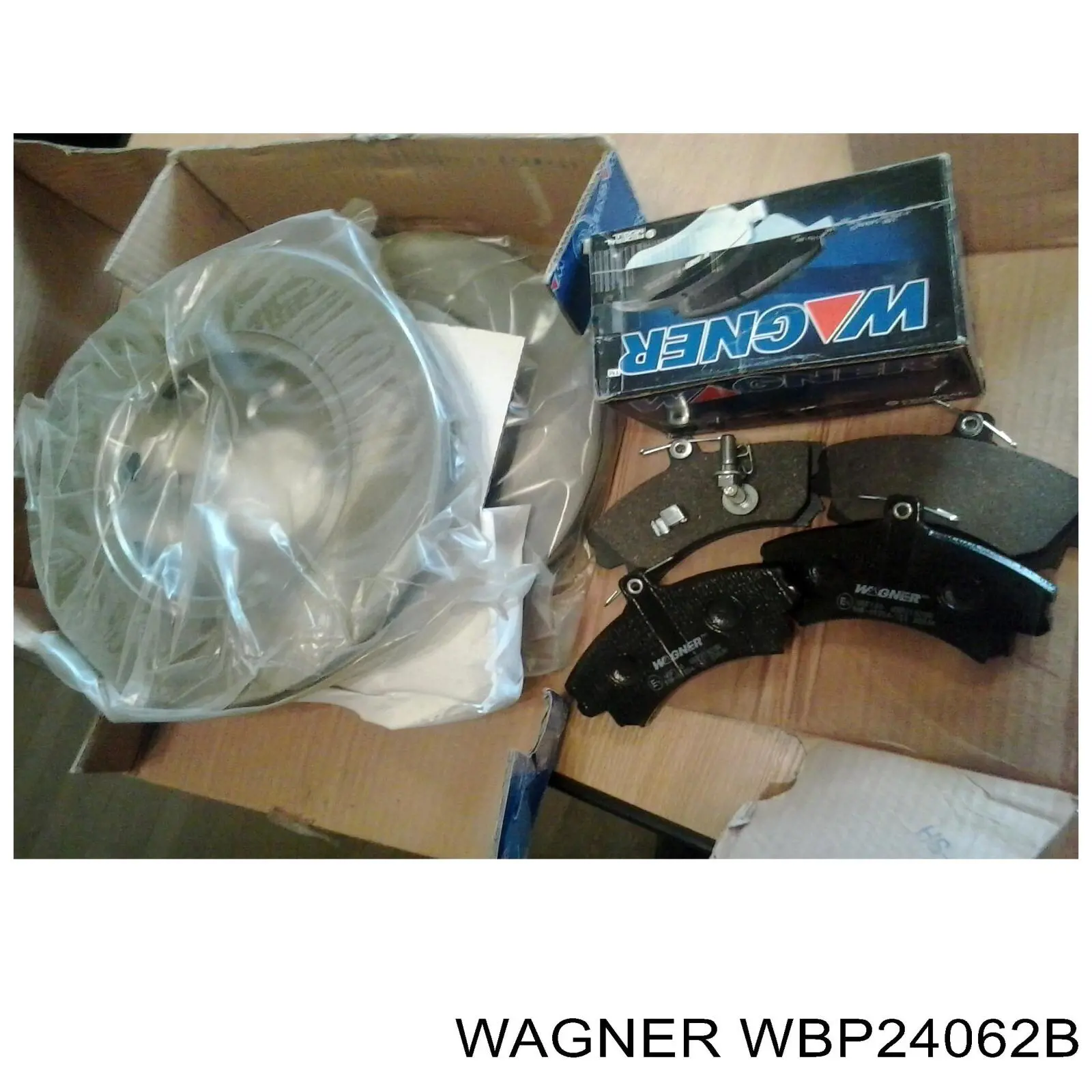 WBP24062B Wagner pastillas de freno delanteras