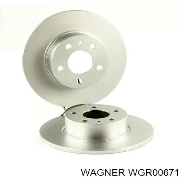 Disco de freno trasero Alfa Romeo 147 937