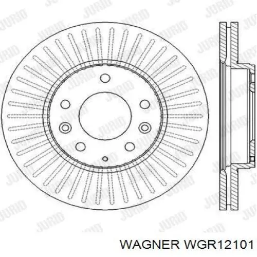 Freno de disco delantero Mazda 6 GY