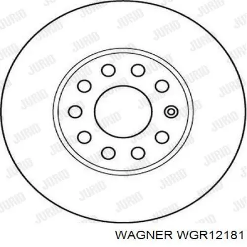 Freno de disco delantero Volkswagen Caddy 2 9K9