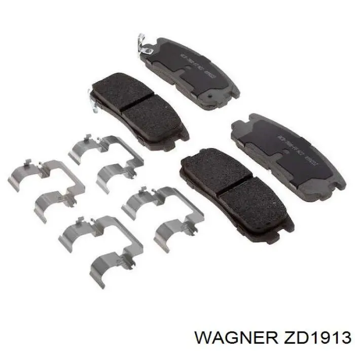 Comprar ZD1913 Wagner Pastillas delanteras de freno