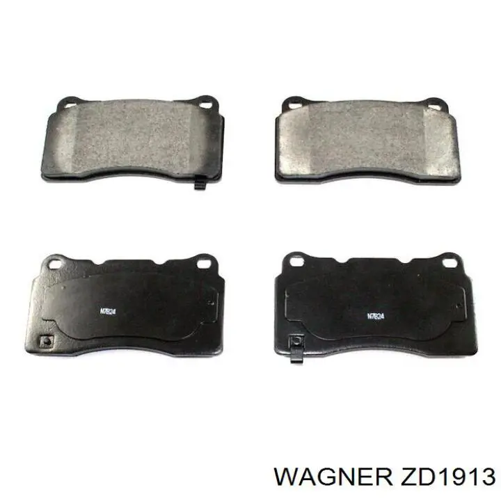 ZD1913 Wagner Pastillas delanteras