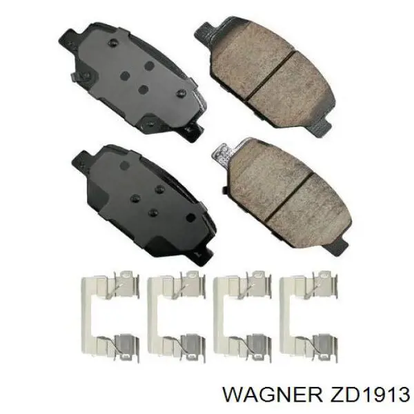 Comprar ZD1913 Wagner Pastillas delanteras de freno