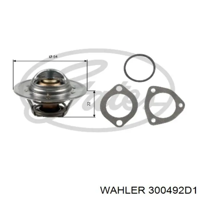 Termostato refrigerante General Motors 98089988