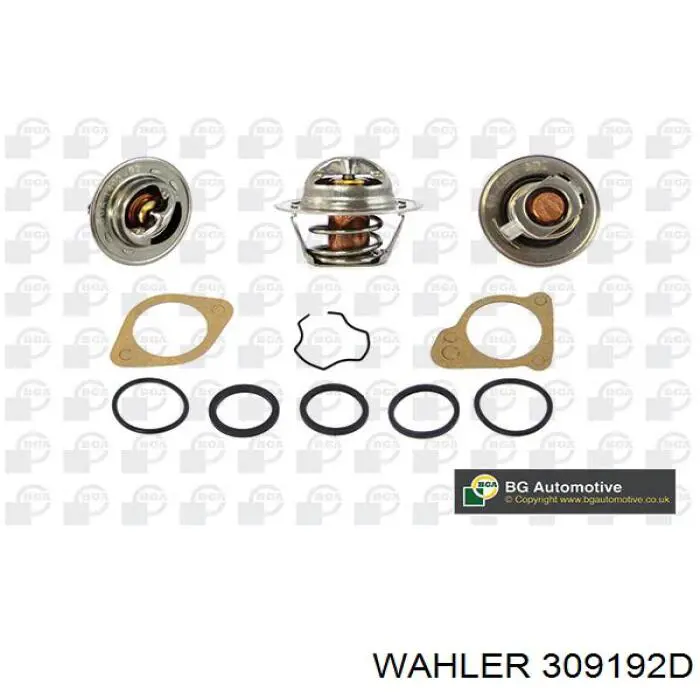309192D Wahler Termostato de agua