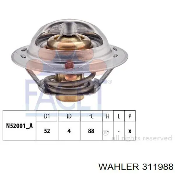 Comprar 19300PB2813 Honda Termostato