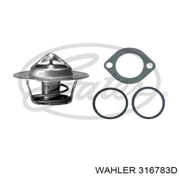 316783D Wahler Termostato de agua