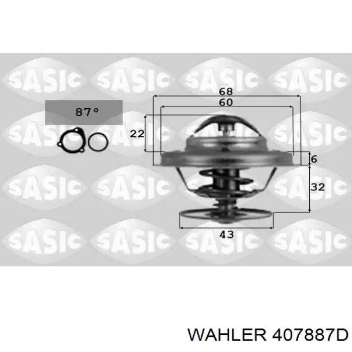 Termostato Wahler 407887D precio, desde 9,21 EUR