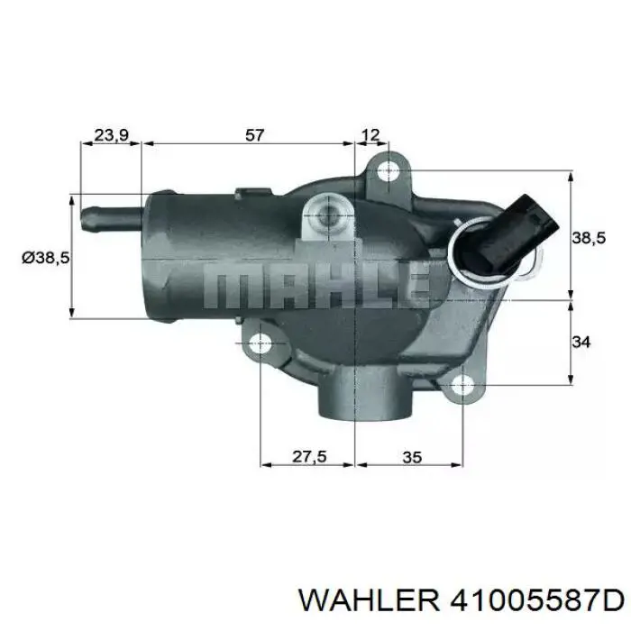 Comprar 41005587D Wahler Termostato