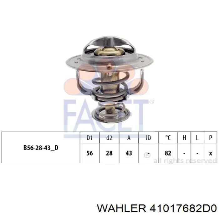 Termostato, refrigerante Nissan Sunny 3 N14