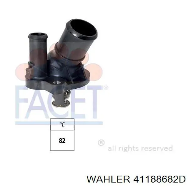 Termostato 3M4G8575AC Ford