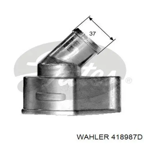 418987D Wahler termostato, refrigerante