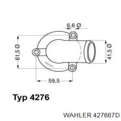 Termostato Wahler 427687D precio, desde 25,25 EUR