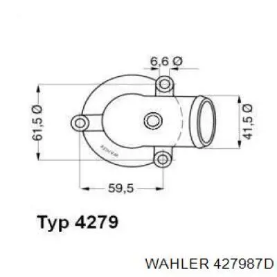Termostato Wahler 427987D precio, desde 28,50 EUR