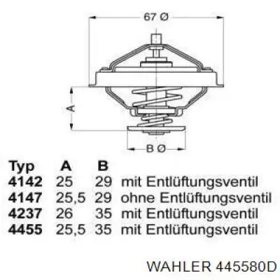 Termostato Wahler 445580D precio, desde 16,27 EUR