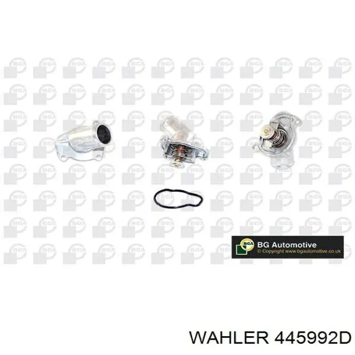 445992D Wahler Termostato de agua