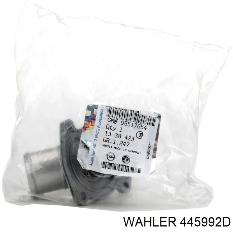 Termostato 445992D Wahler