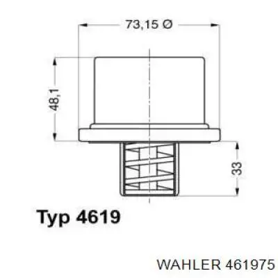 Termostato Wahler 461975 precio, desde 32,59 EUR