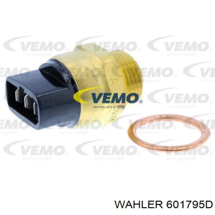 601795D Wahler sensor, temperatura del refrigerante (encendido el ventilador del radiador)