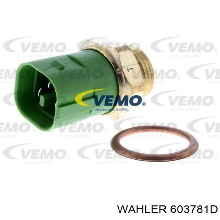 603781D Wahler sensor, temperatura del refrigerante (encendido el ventilador del radiador)