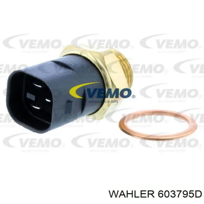 Sensor, temperatura del refrigerante (encendido el ventilador del radiador) Volkswagen Passat 3A5, 351, 315