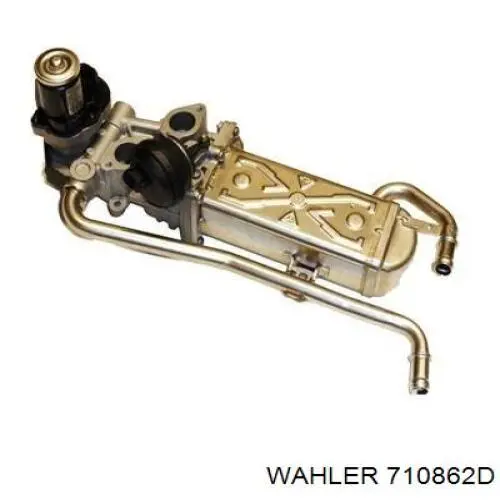 710862D Wahler Enfriador de recirculación de gases de escape EGR