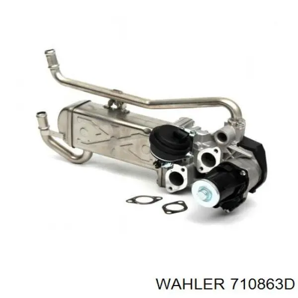 Enfriador de recirculación de gases de escape EGR Wahler 710863D precio, desde 179,71 EUR