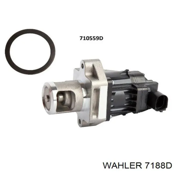 Válvula EGR 7188D Wahler