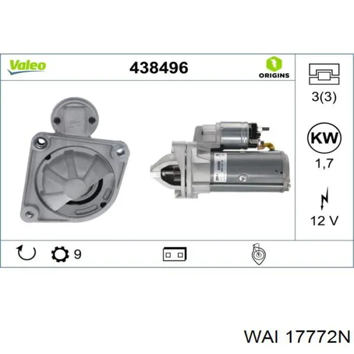Burro de arranque  Volvo M000T81284 precio, desde 55,18 EUR