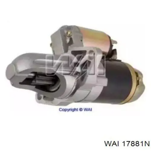 17881N WAI motor de arranque