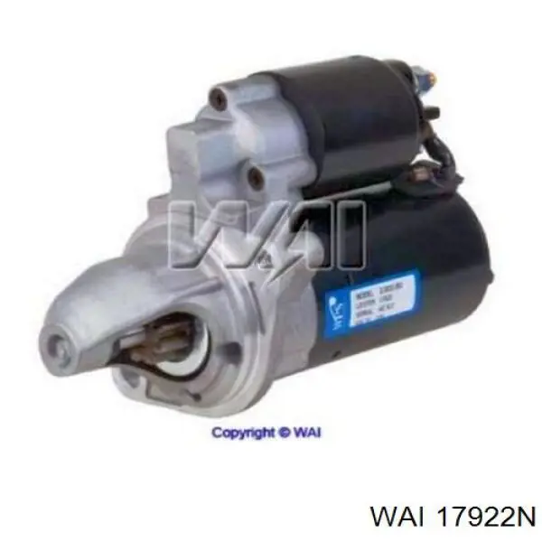 Motor de arranque 1986S00687 Bosch