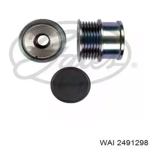 Polea de alternador WAI 2491298
