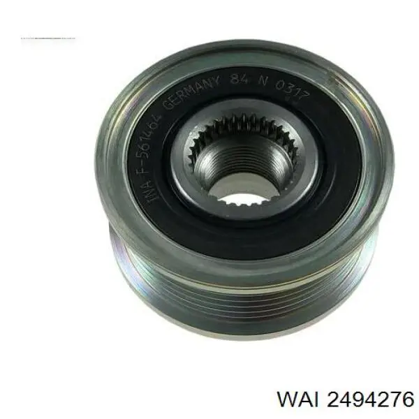 Polea de alternador WAI 2494276