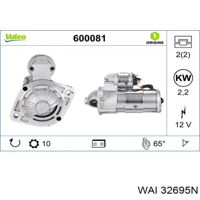 Burro de arranque  Mitsubishi MD315548 precio, desde 127,69 EUR