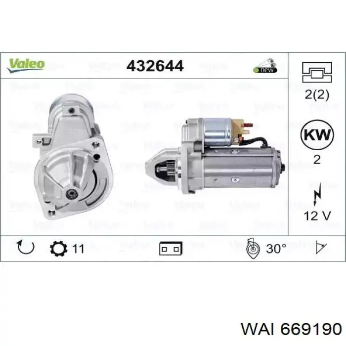 Interruptor solenoide Volvo S40 2 (MS)