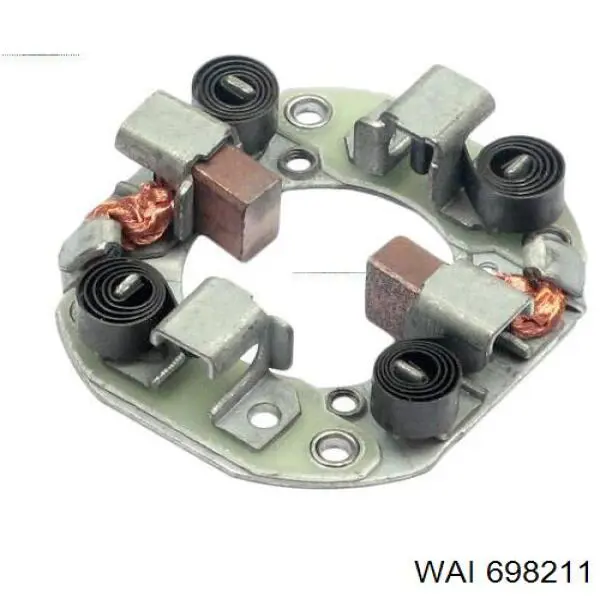 69-8211 WAI soporte, escobillas de carbón, motor de arranque