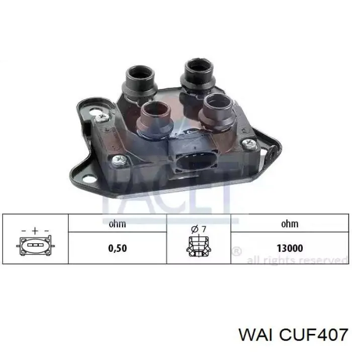 CUF407 WAI bobina de encendido