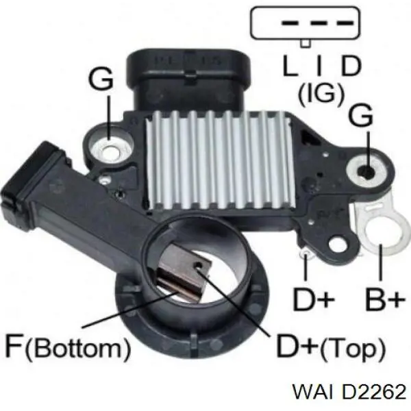 93740756 KAP Regulador alternador