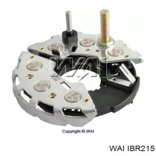 IBR215 WAI alternador diodo puente rectificador