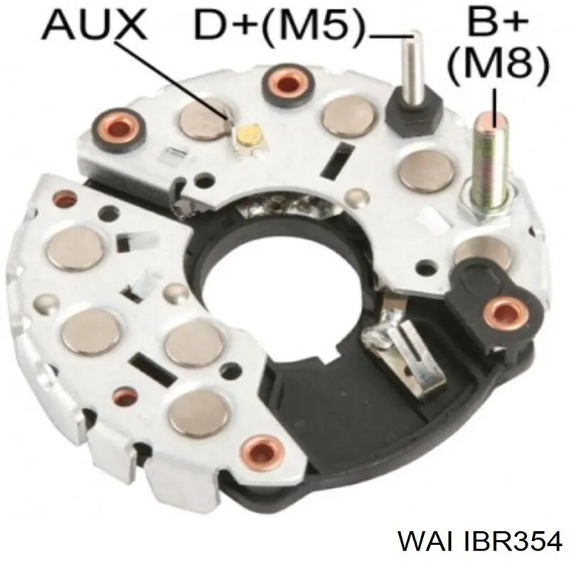 90349703 Opel alternador diodo puente rectificador