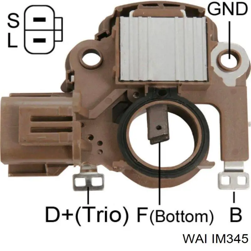 Z59918W70 Mazda Regulador alternador