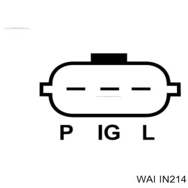 IN214 WAI regulador de rele del generador (rele de carga)