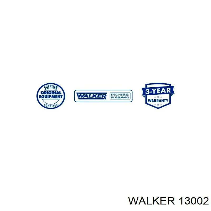 13002 Walker silenciador delantero