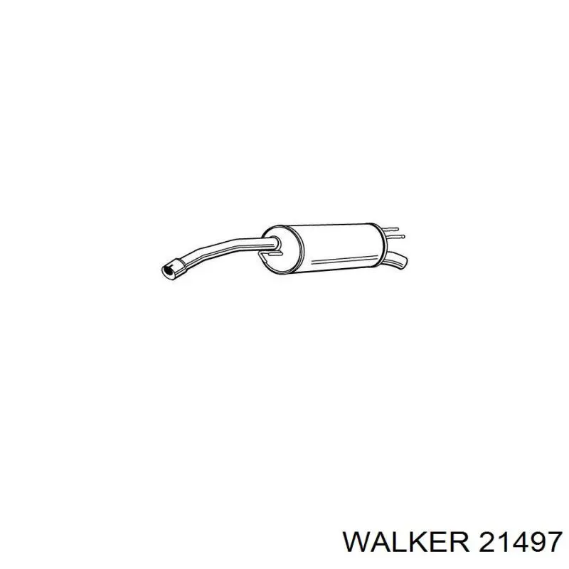 Silenciador trasero Fiat/Alfa/Lancia 46805967 precio, desde 89,07 EUR