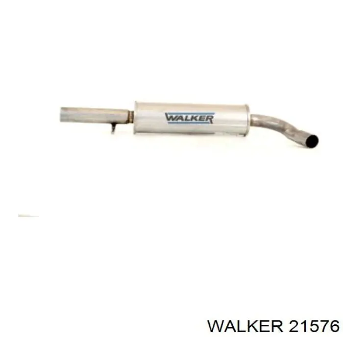 Silenciador central 1J0253209N VAG